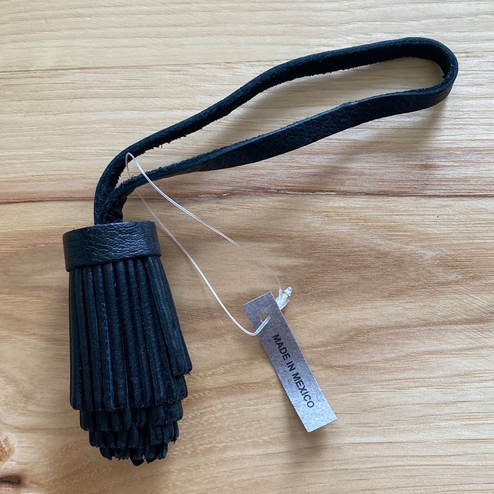 Portland Leather Pom Tassel